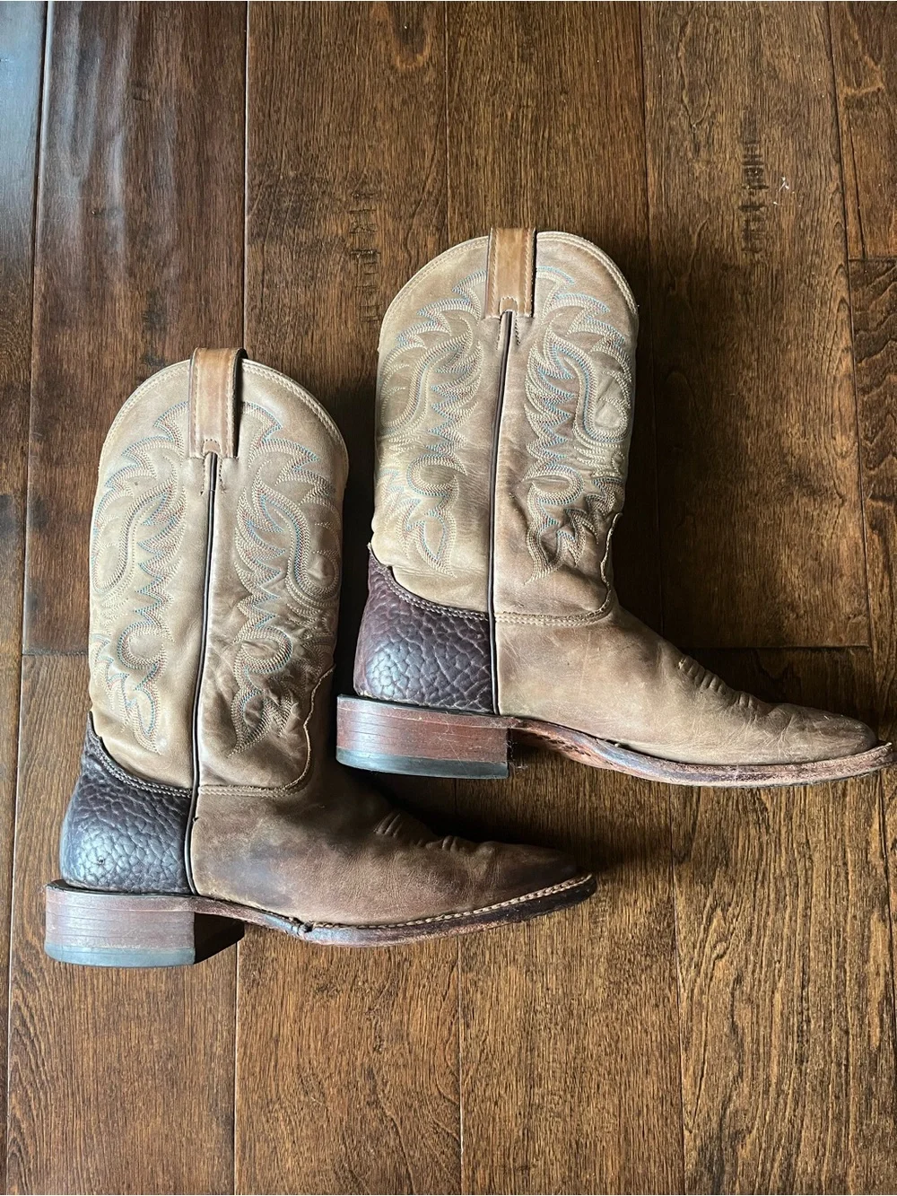 Nocona MD2731 Western Boot Tan USA  Men's Size 7D